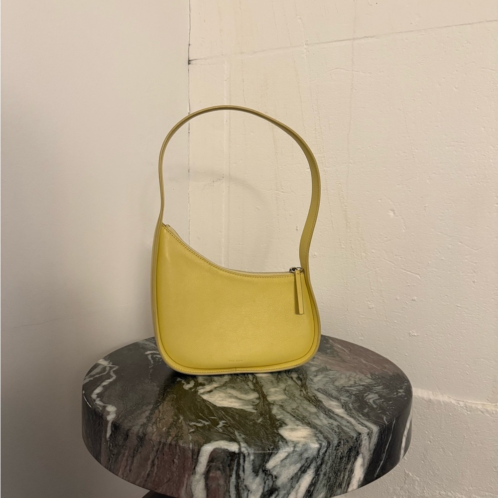 The Row Yellow Half Moon Shoulder Bag